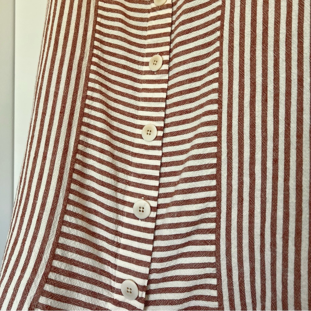 Easy Madewell Linen Blend Summer Dress - Picture 7 of 10